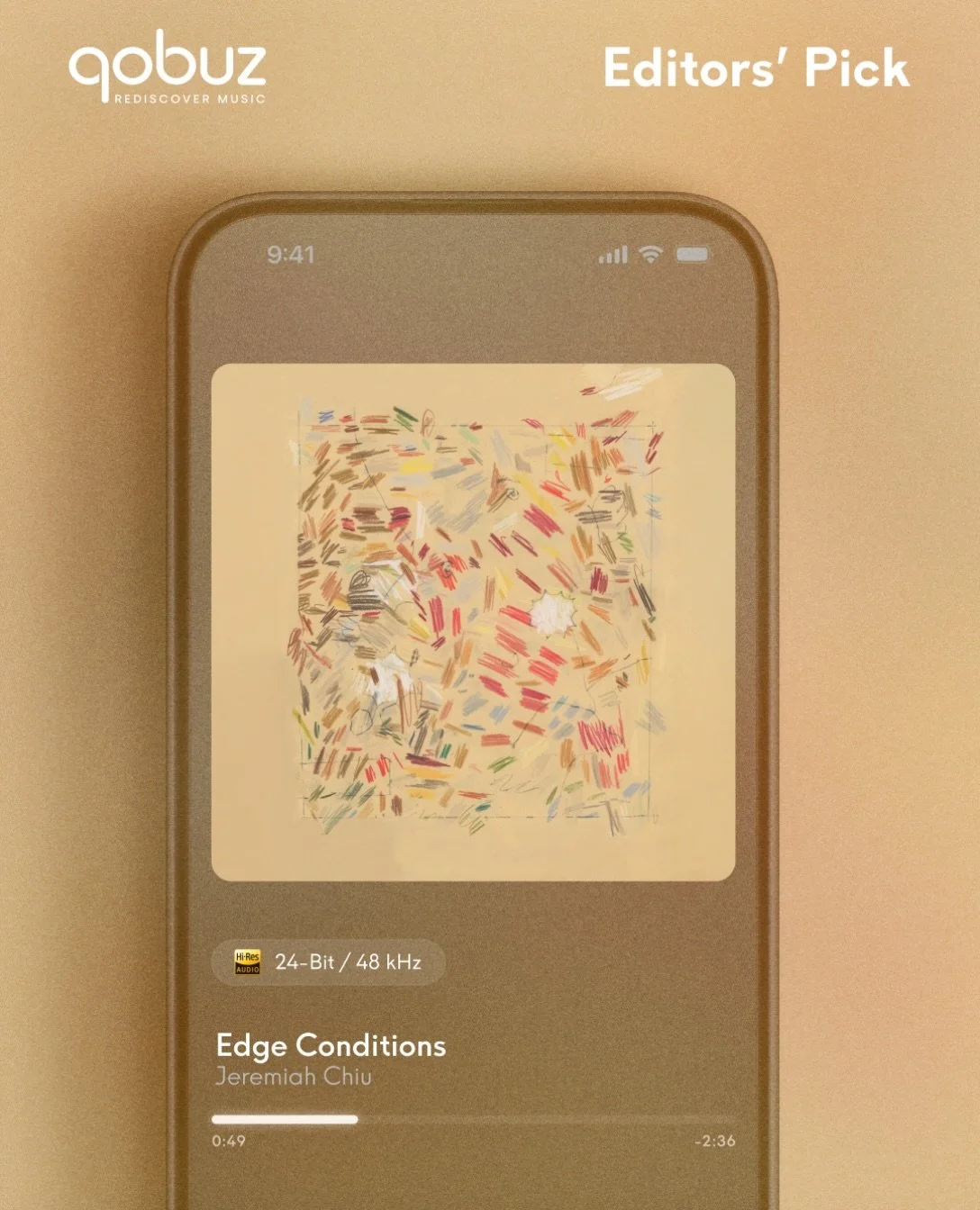 𝐄𝐝𝐠𝐞 𝐂𝐨𝐧𝐝𝐢𝐭𝐢𝐨𝐧𝐬, @jeremiahchiu &rsquo;s newest album is @qobuz &rsquo;s 𝗘𝗱𝗶𝘁𝗼𝗿&rsquo;𝘀 𝗣𝗶𝗰𝗸. Stream it now in glorious Hi-Res via the link in our bio.