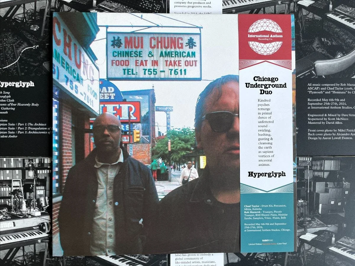 Chicago Underground Duo's HYPERGLYPH in stores this Friday, August 15th