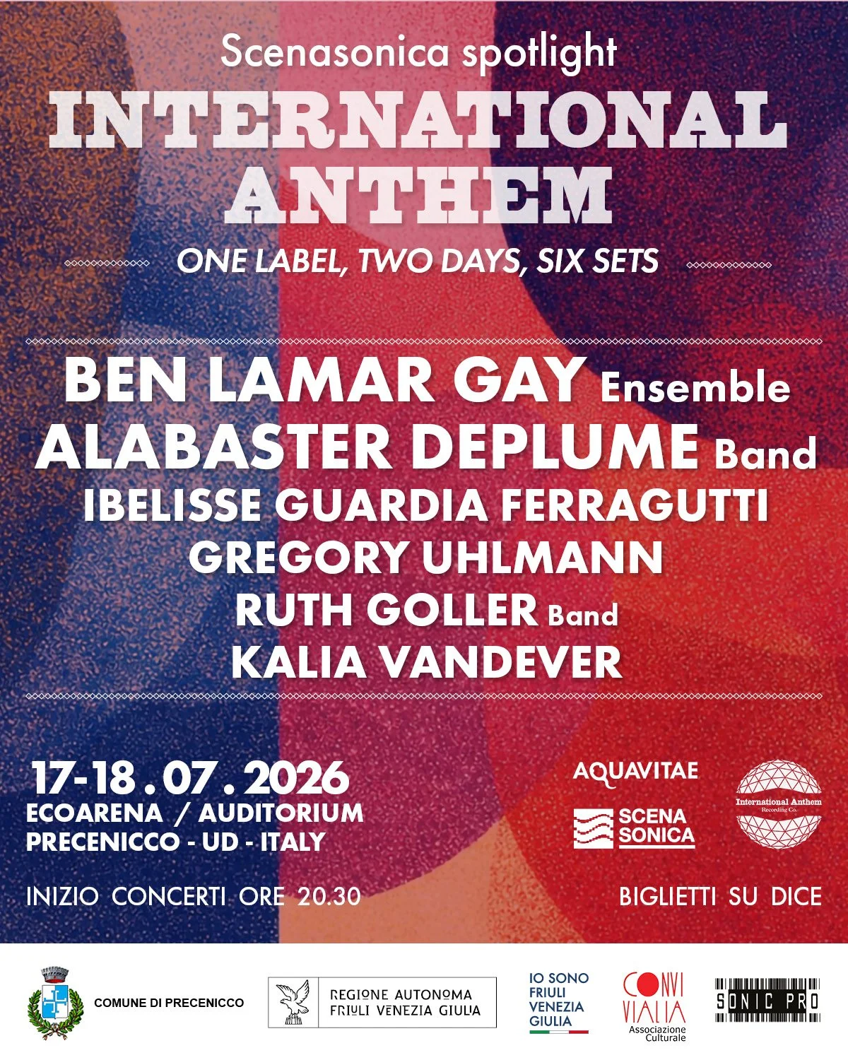 [ITALY] Scenasonica Spotlight featuring International Anthem