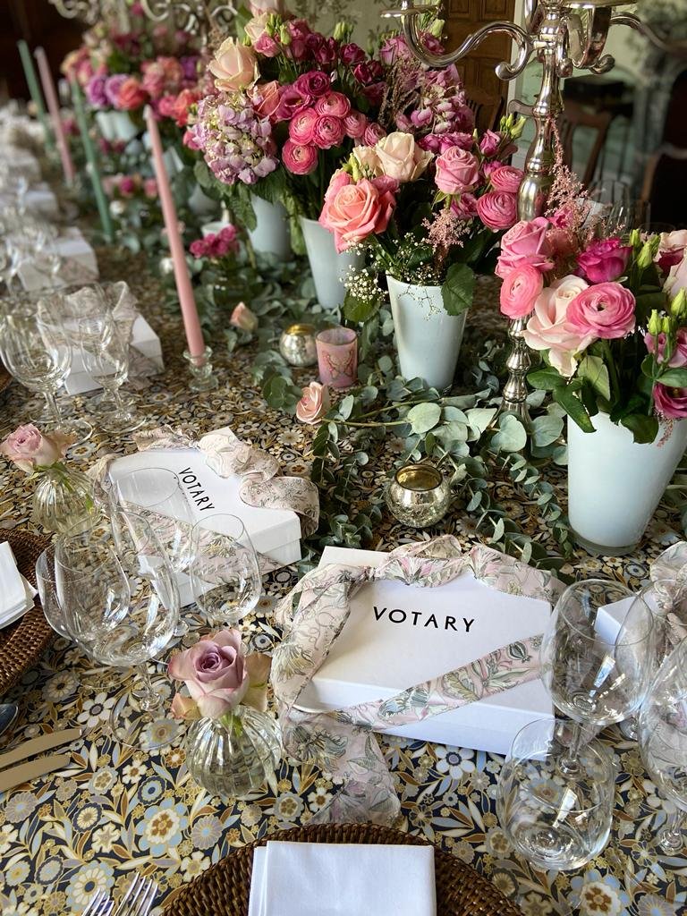 Setting up for a gorgeous VOTARY event.JPG