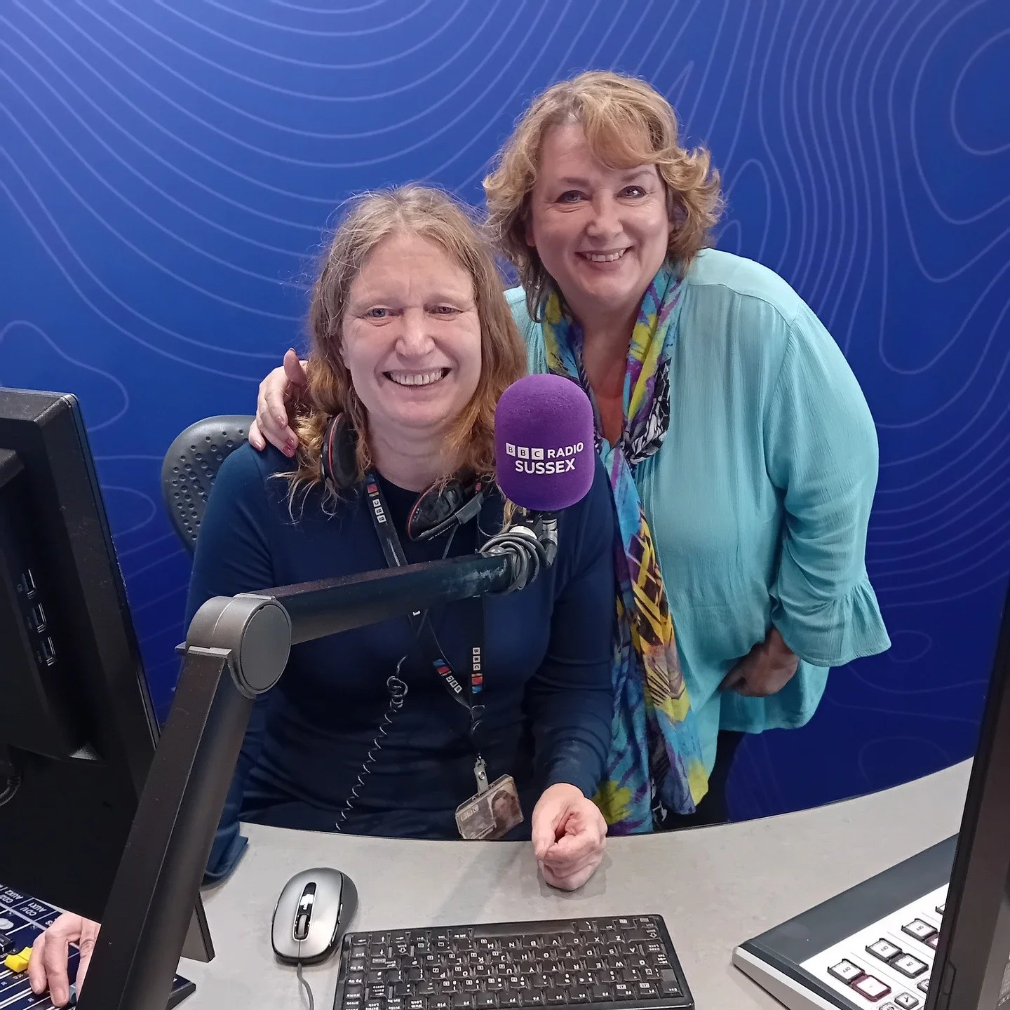 Yesterday I was delighted to be back in the BBC Radio Sussex studios to be the Lunchbreak Guest on the @sarahjgorrell show.

It was a year ago to the day that I was there to talk about the Calender project that I was part of to raise Awareness and fu