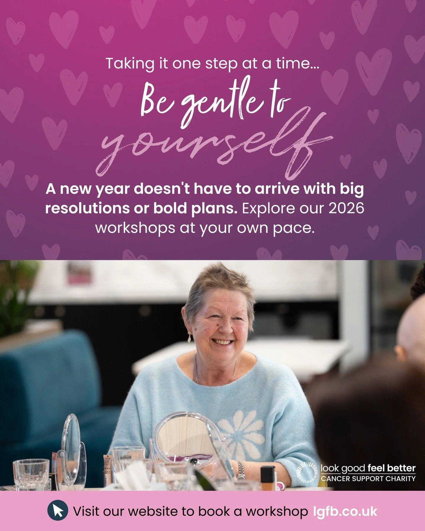 New Look Good Feel Better Workshop Coming To Eastbourne 😍

I am delighted to be a volunteer here 😊 with the wonderful jen_lou69 

Feel like you again at 
The Gateway Centre 66-70 Lottbridge Drive BN22 9PB

Join a @lgfbuk cancer support workshop rig