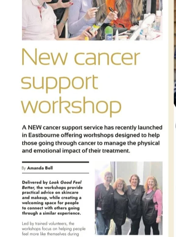 We're in the newspaper 😍

I love sharing the support that's out there and how I am now able to give back a little. 
So grateful 🧡🧡🧡

Volunteering here with the delightful @jen_lou69 is wonderful.

Pictured here with @gracebensonmua and our region