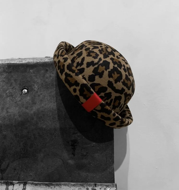 leopard snapback
