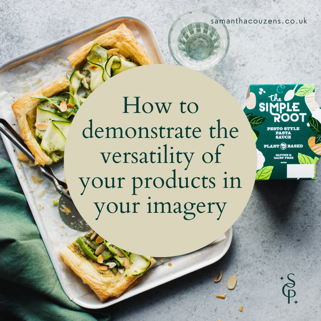 How to demonstrate the versatility of your products in your imagery - with The Simple Root