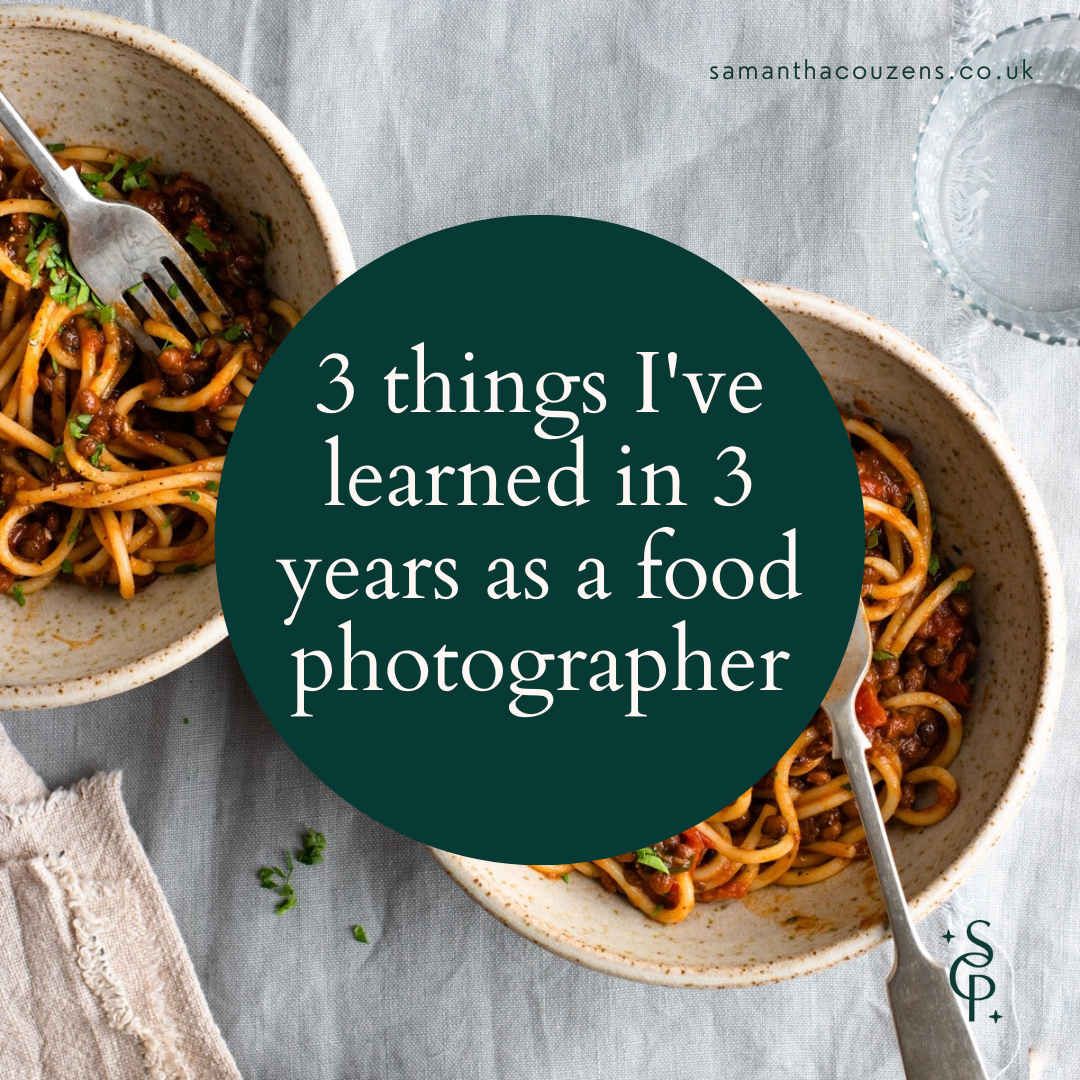 3 things I’ve learned in 3 years as a food photographer