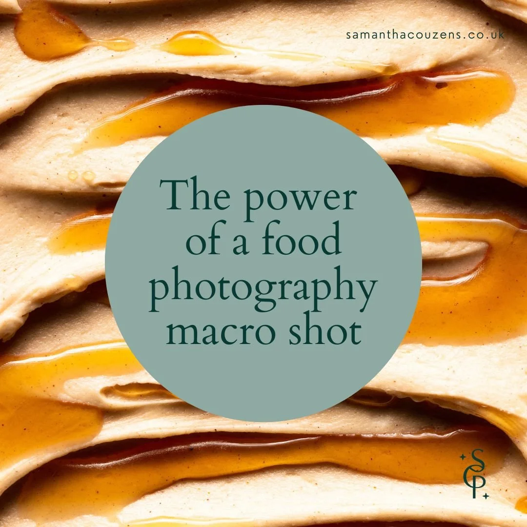 The power of a good food photography macro shot