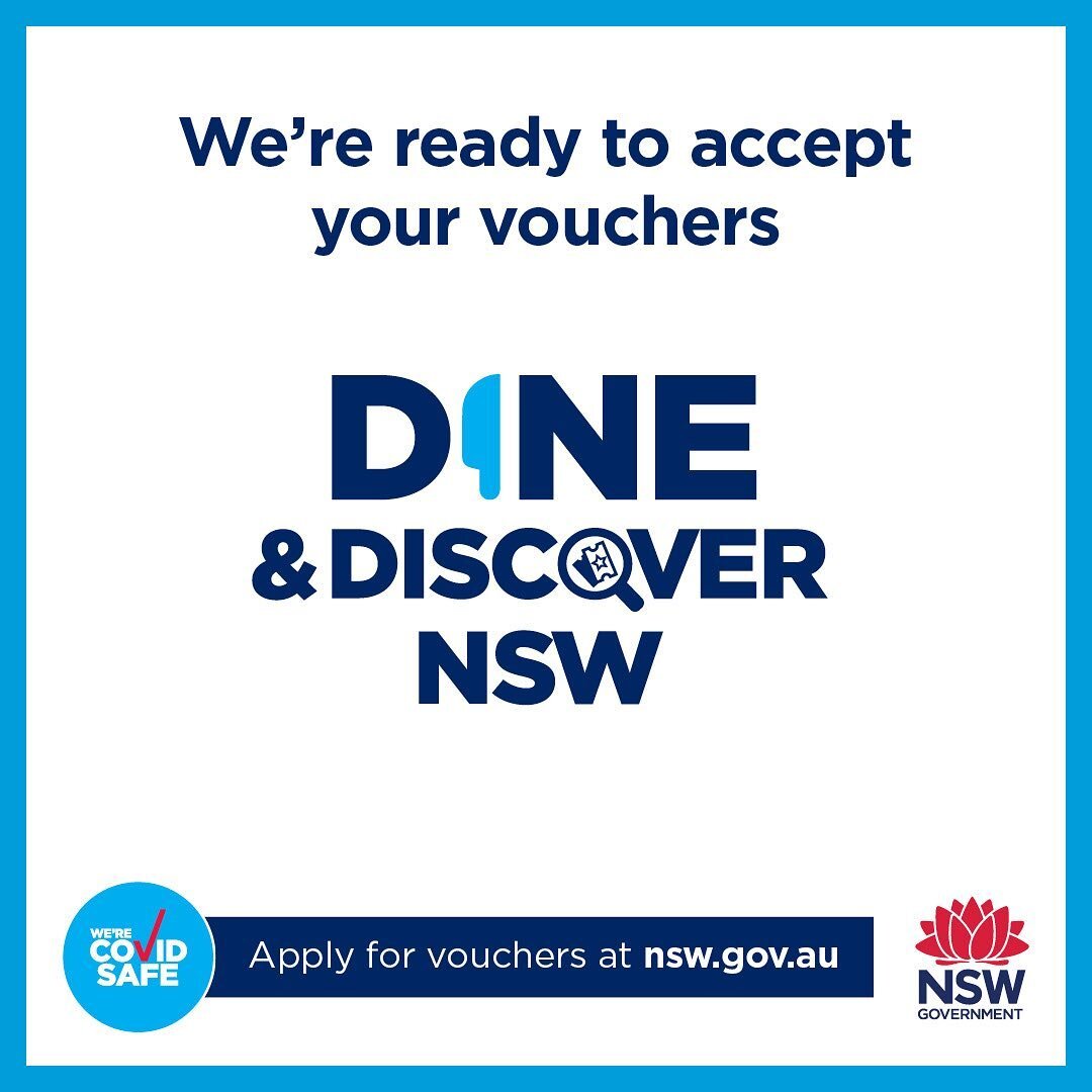 Spend your dine and discover vouchers with us!