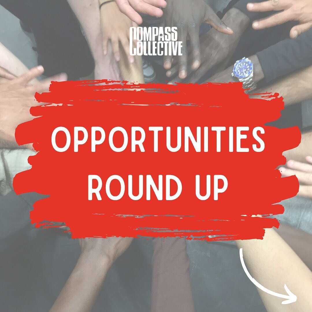 Our opportunities newsletter goes out today, check out the round up! 📣

 All details for the projects and programmes are linked in our bio &amp; if you need any help email mhairi@compasscollect.com for support! 

Happy Monday 🙌🫶