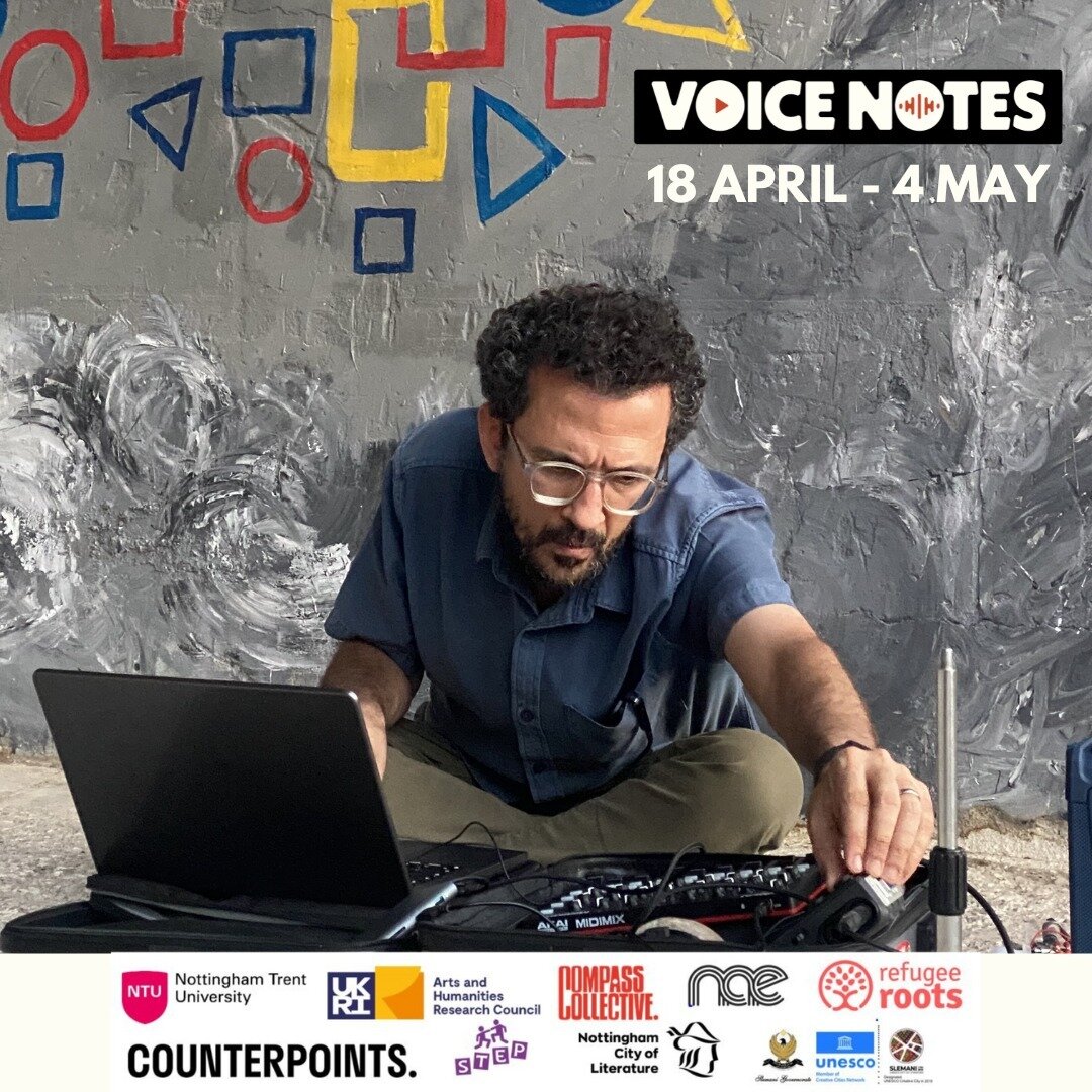 We are delighted to announce the Voice Notes exhibition will open at the Nottingham New Art Exchange on 18th April! 

💭It features recorded phone calls left by young refugees and asylum seekers from around the world, and investigates displaced voice