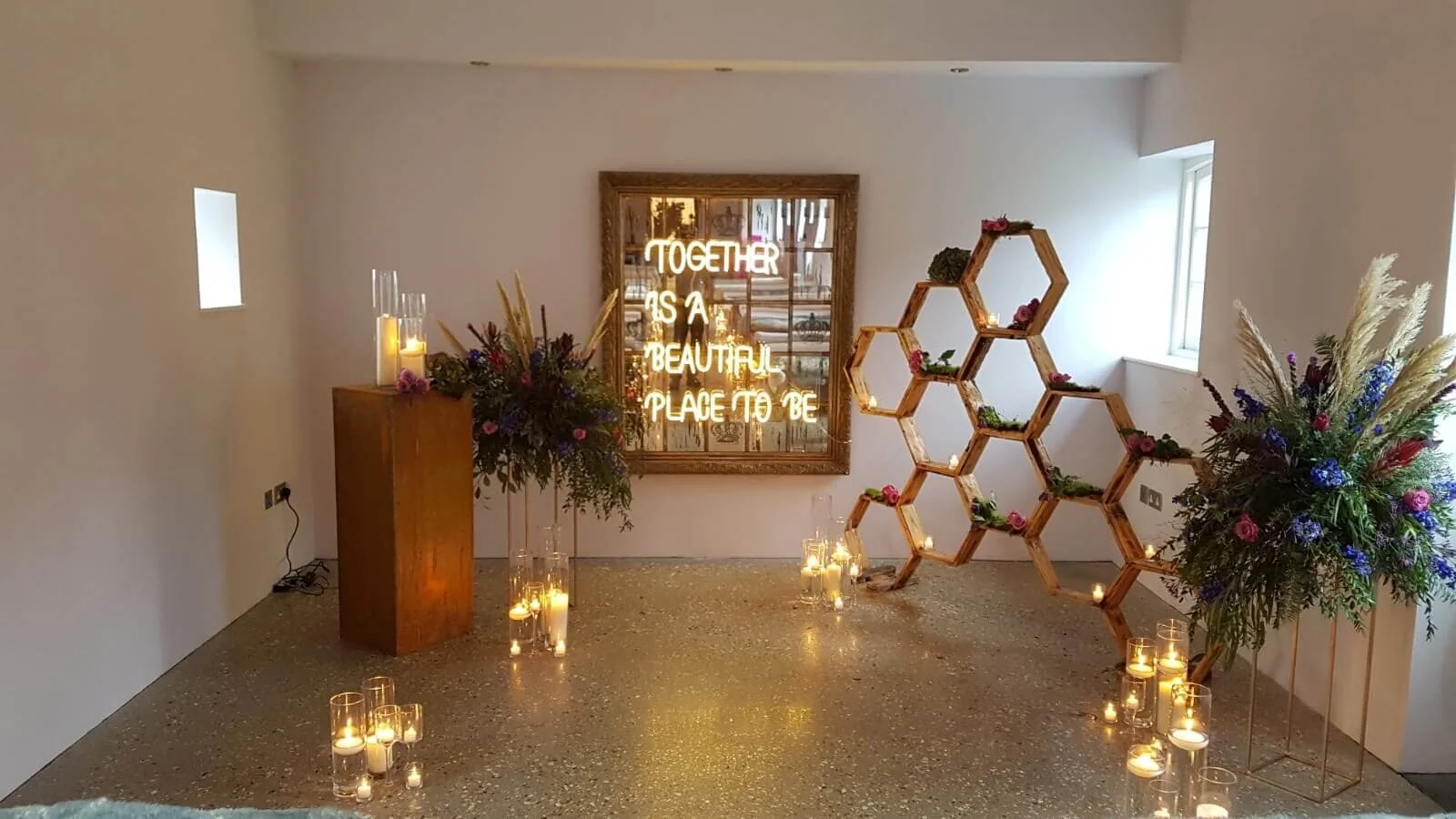 Hexagonal Backdrop/Table plan