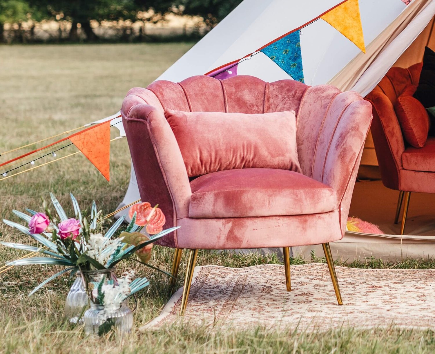 Pink Velvet Seats Modern Pink Velvet Seat Single Sofa Chair Luxury