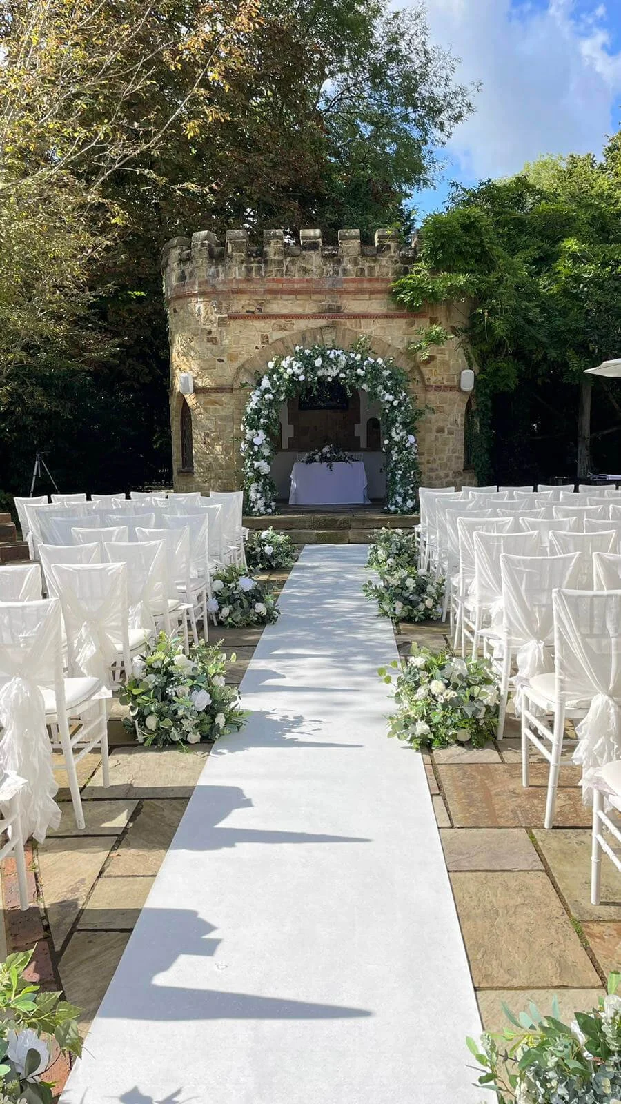 Cream Aisle runner 10m x 1m — Default — J.3