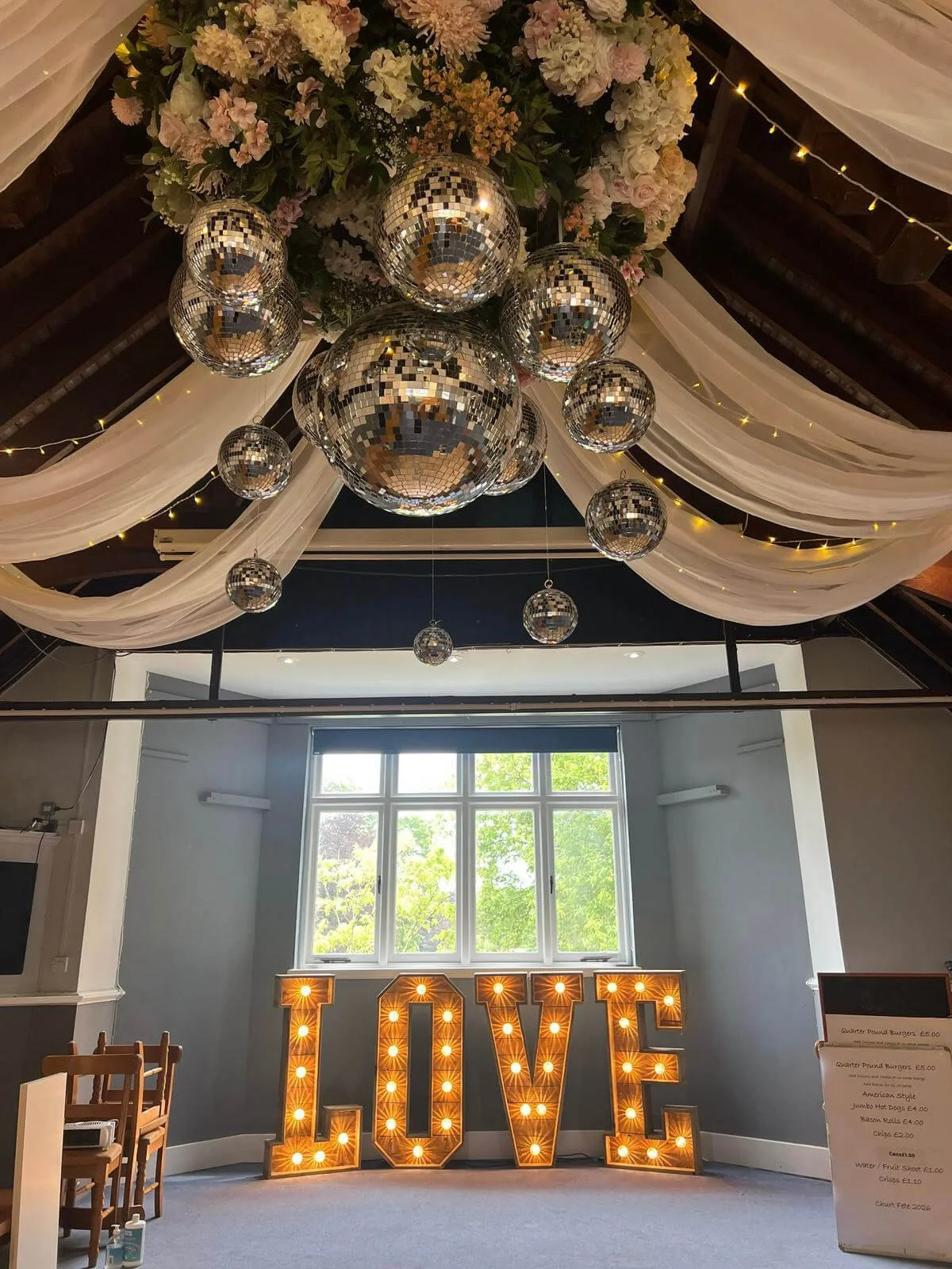 Giant Light Up RUSTIC LOVE — Default — H