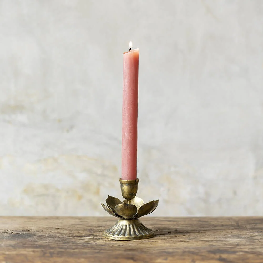 Lotus Flower Candlestick Holder - 10x9x8.5cm — Default — L2.2