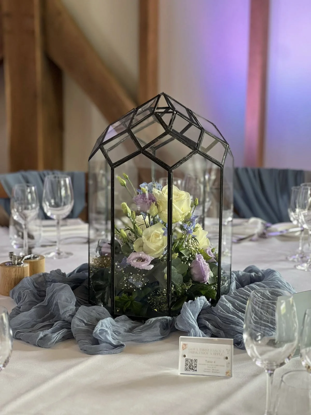 Black Iron Lantern  - Large - events and wedding hire Sussex, Surrey, Kent and Hampshire