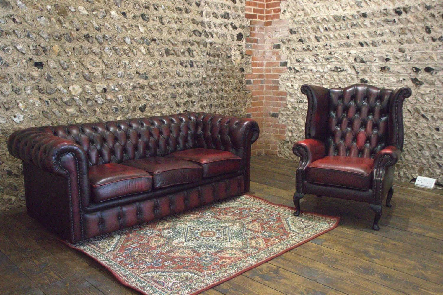 Chesterfield Furniture -  High Backed Chair
