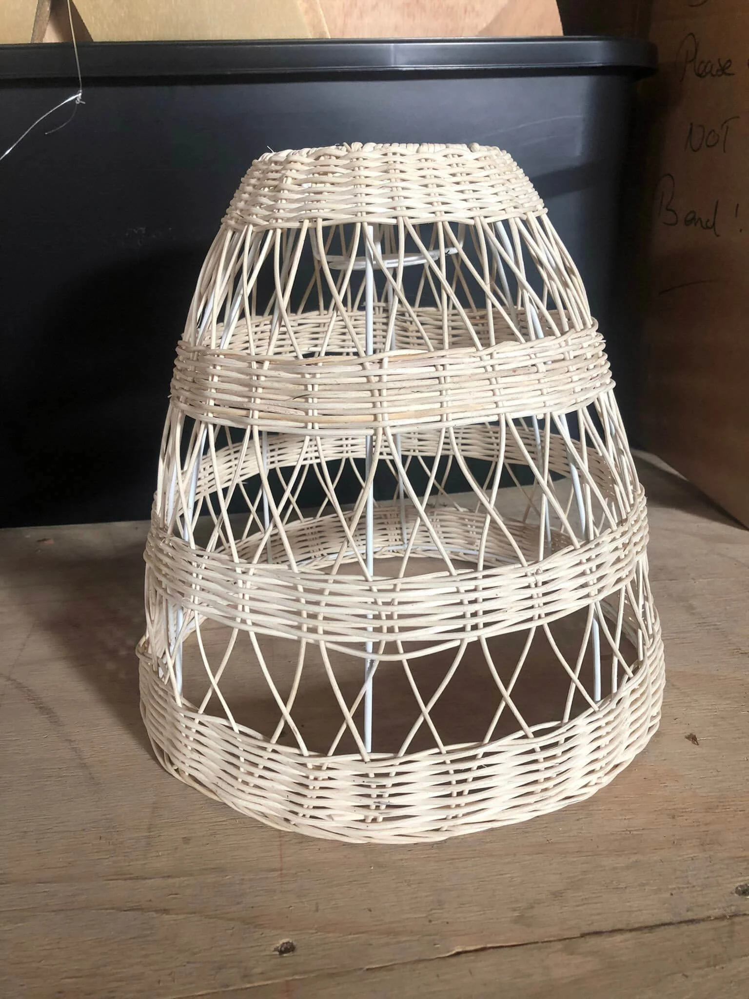 Boho Lampshades - Mixed featuring a natural woven design, available to hire for your wedding or event.