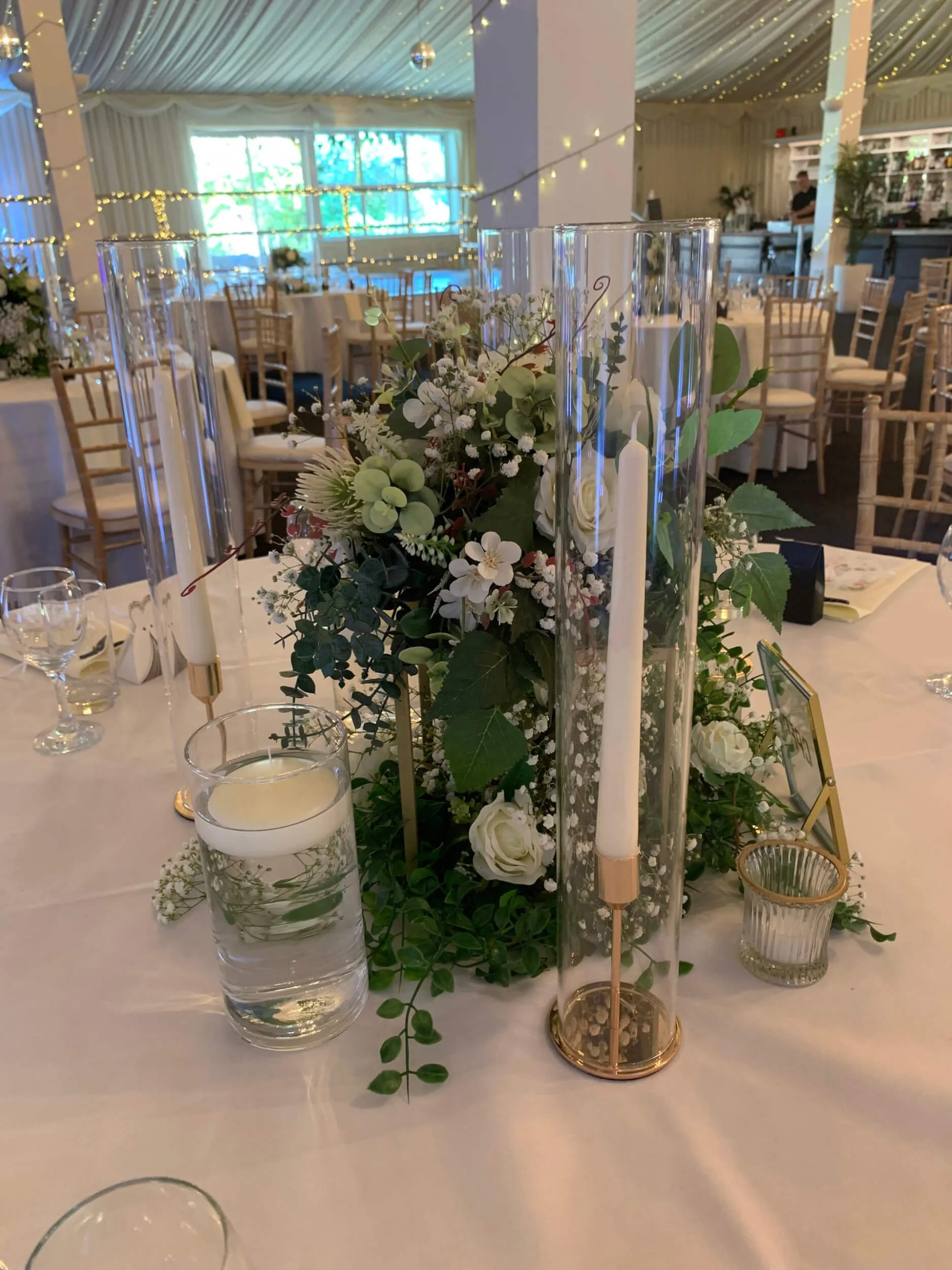 Glass Candlestick Chimneys - Various Sizes