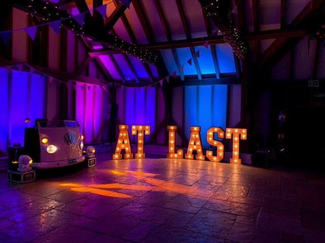 Giant Light Up Letters - Various Wordings and Styles