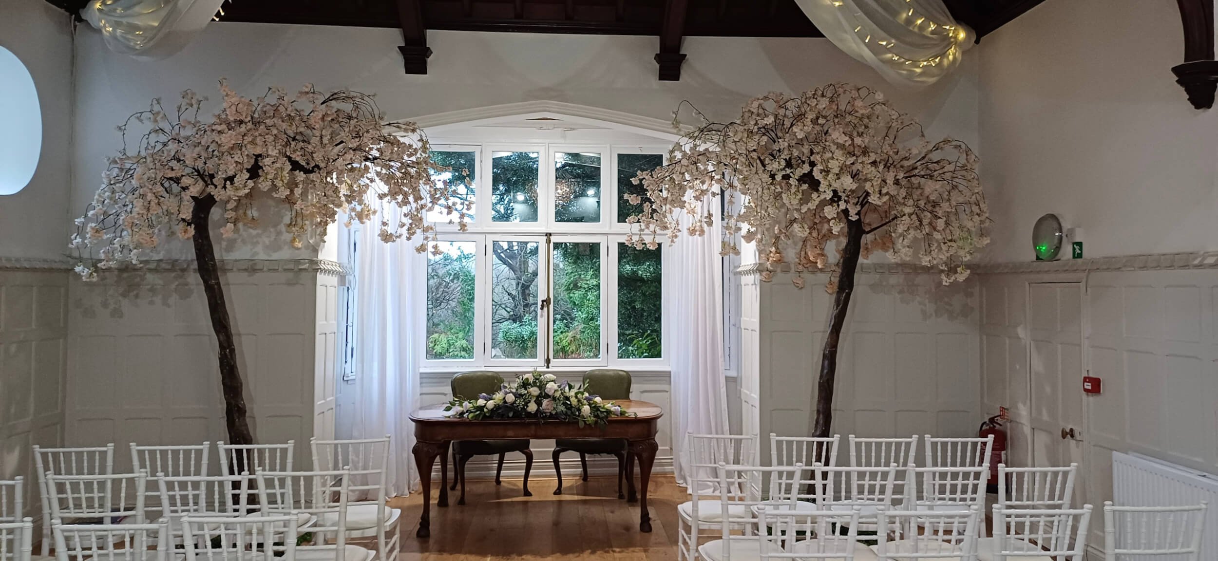 Arch Trees - Hanging Blossom (Pale Pink)