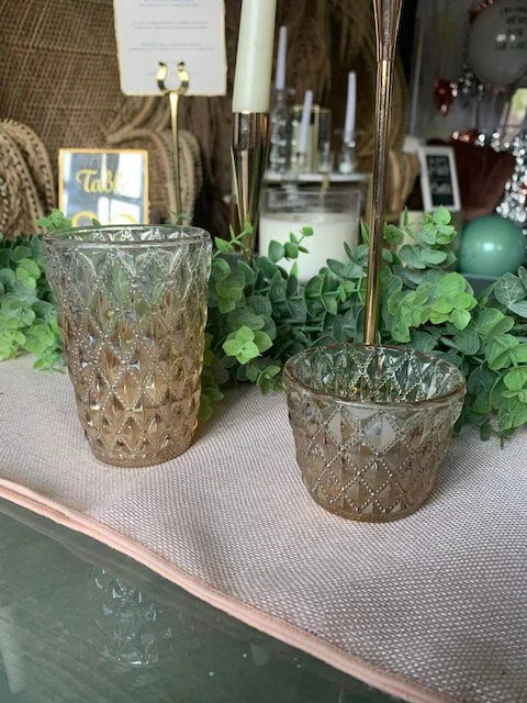 Antique Gold Tealight - Small