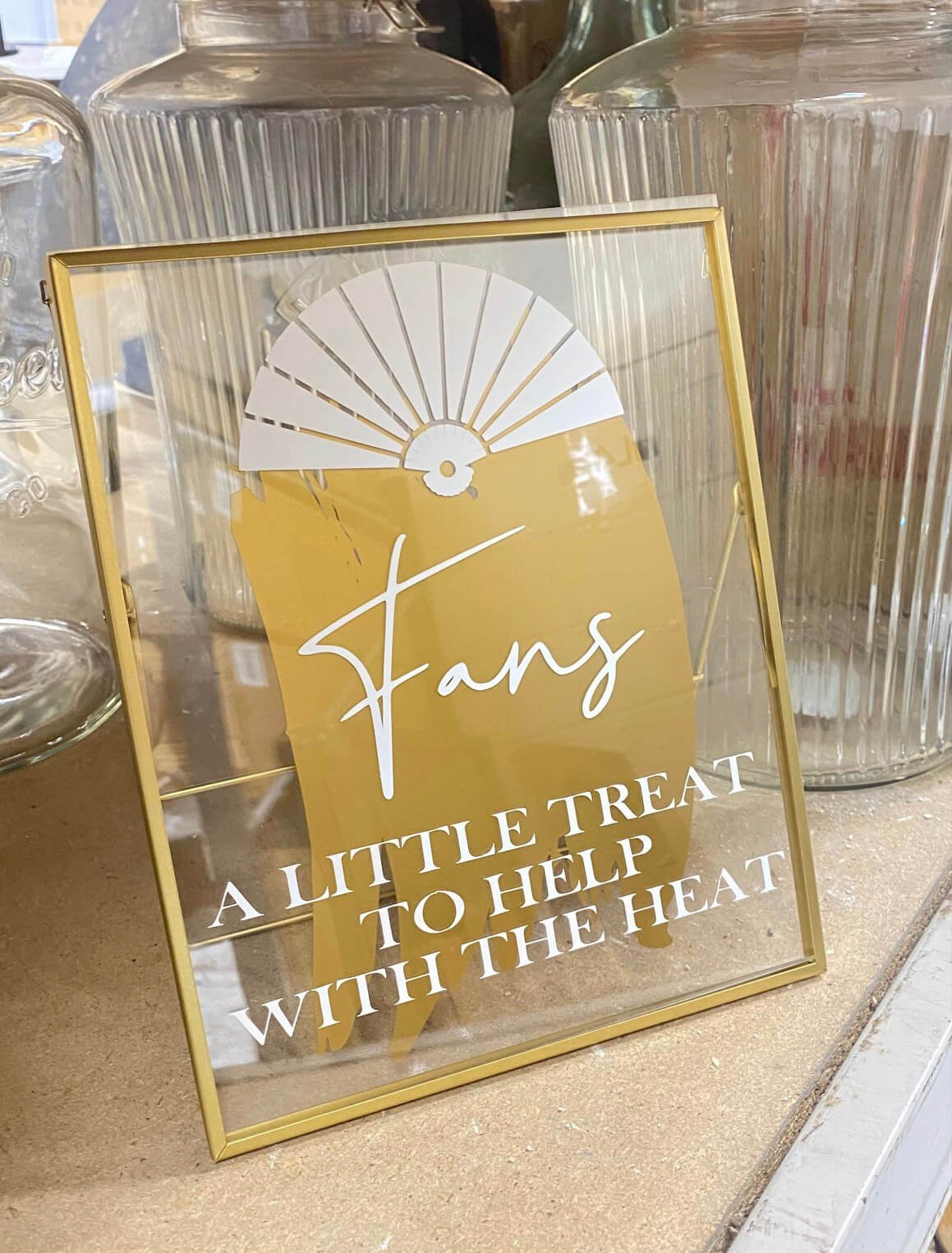 Fans Sign (a little treat) - Gold