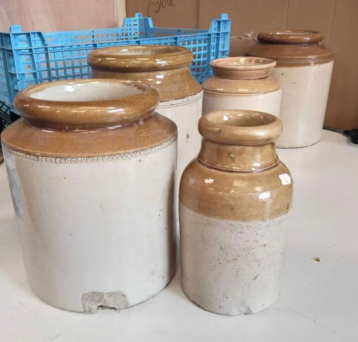 Salt Glazed Vases - Large Approx 15-20cm