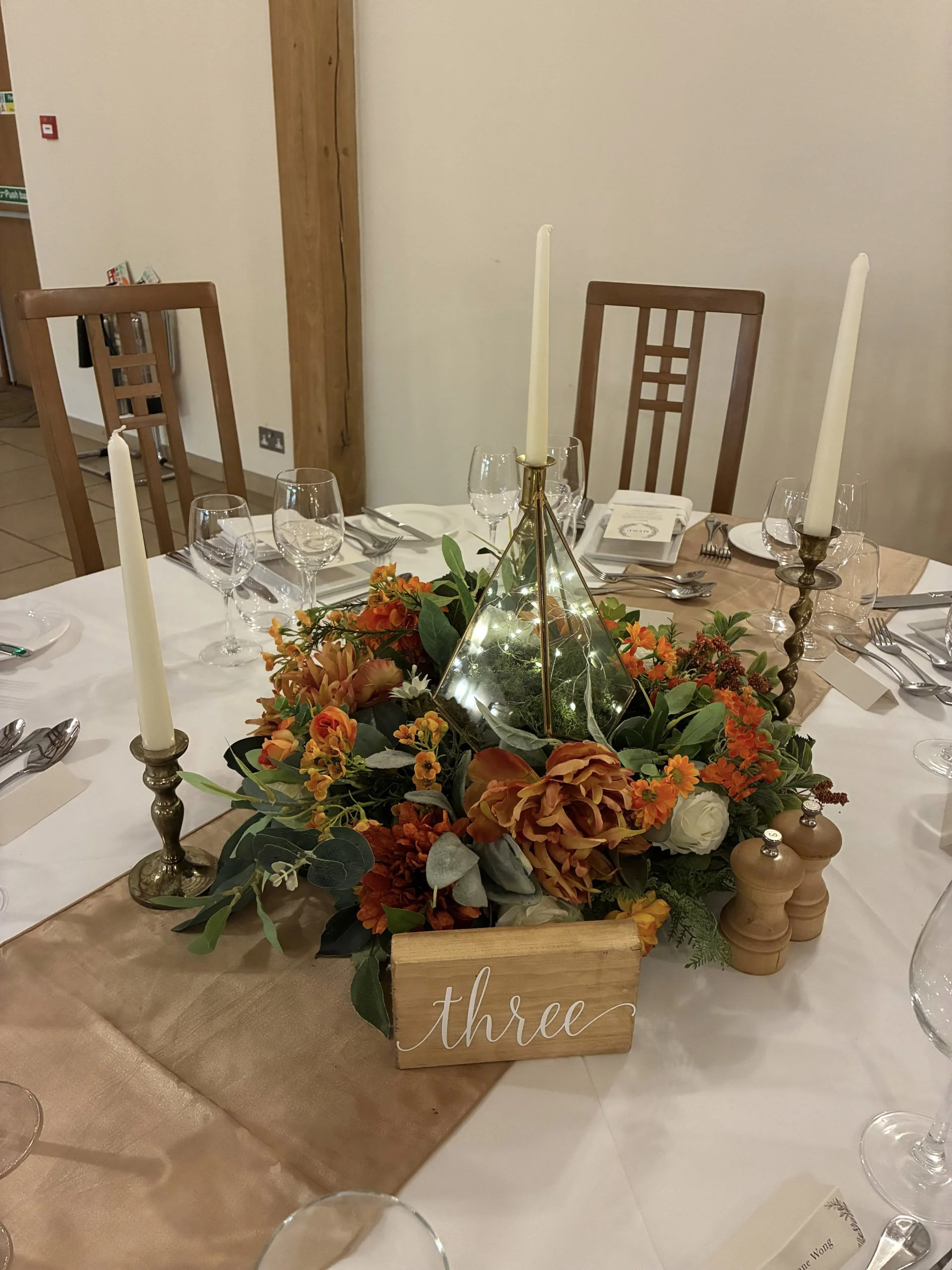 Faux Florals - Faux Flower Wreath - events and wedding hire Sussex, Surrey, Kent and Hampshire