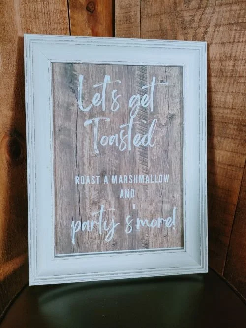 Marshmallow smores sign - Rustic.jpg