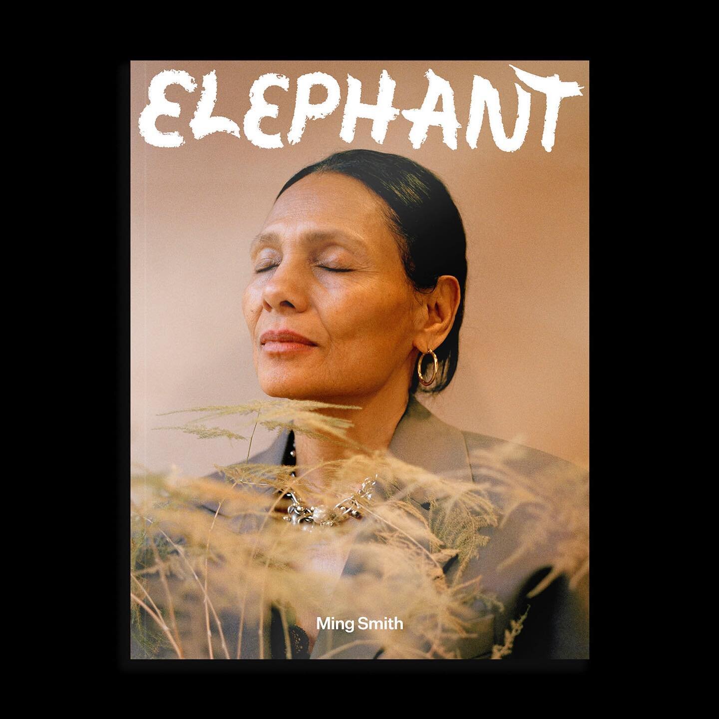 I&rsquo;m so honored to be featured on the autumn/winter cover of Elephant Magazine!🧡 

Visiting London for this opportunity was a magical experience and I felt so much love and respect from everyone involved. I can&rsquo;t thank @_adamajalloh enoug