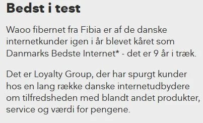 Fibia - ny pris forhandlet pr. 01.01.21