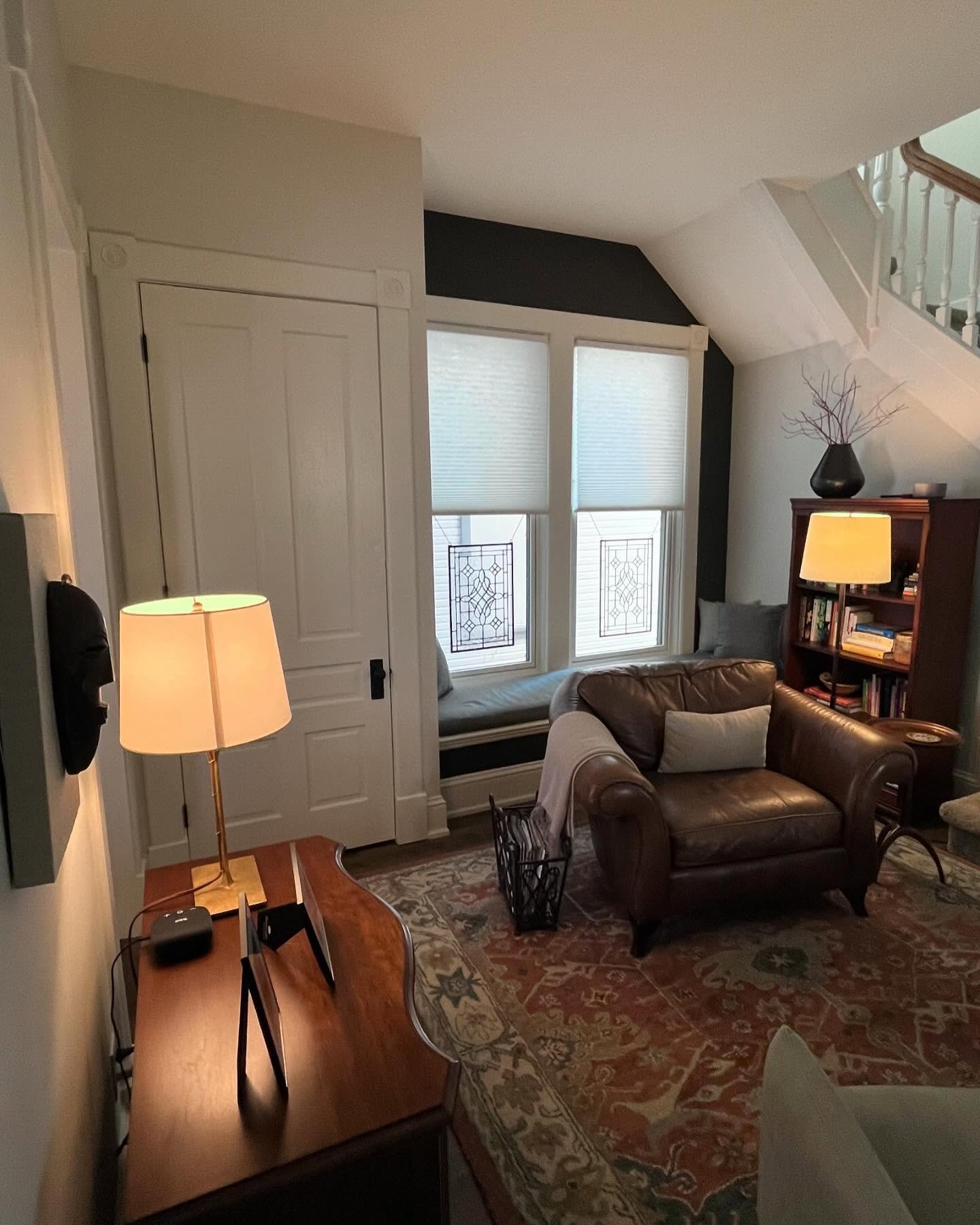 Some of my favorite colors in this interior project.  #shojiwhite #evergreenfog #urbanebronze 

Do you have a favorite?