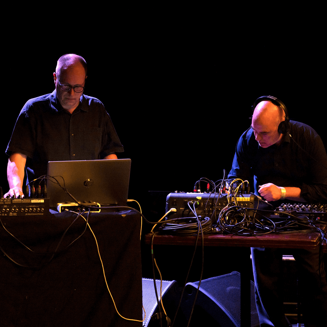  Jan Bang and Erik Honoré performing at Punkt Festival © Alf Solbakken 