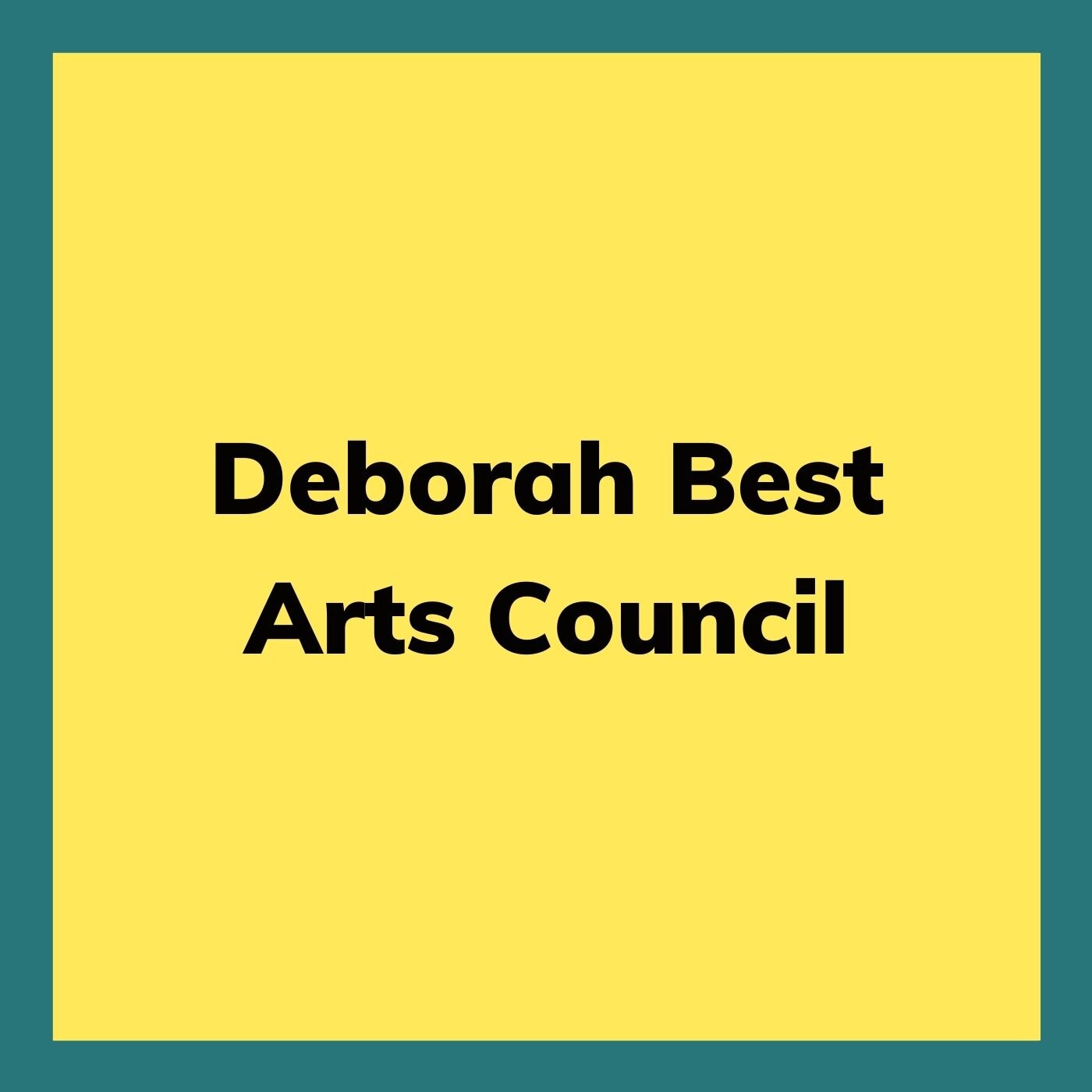 Deborah Best, Arts Council