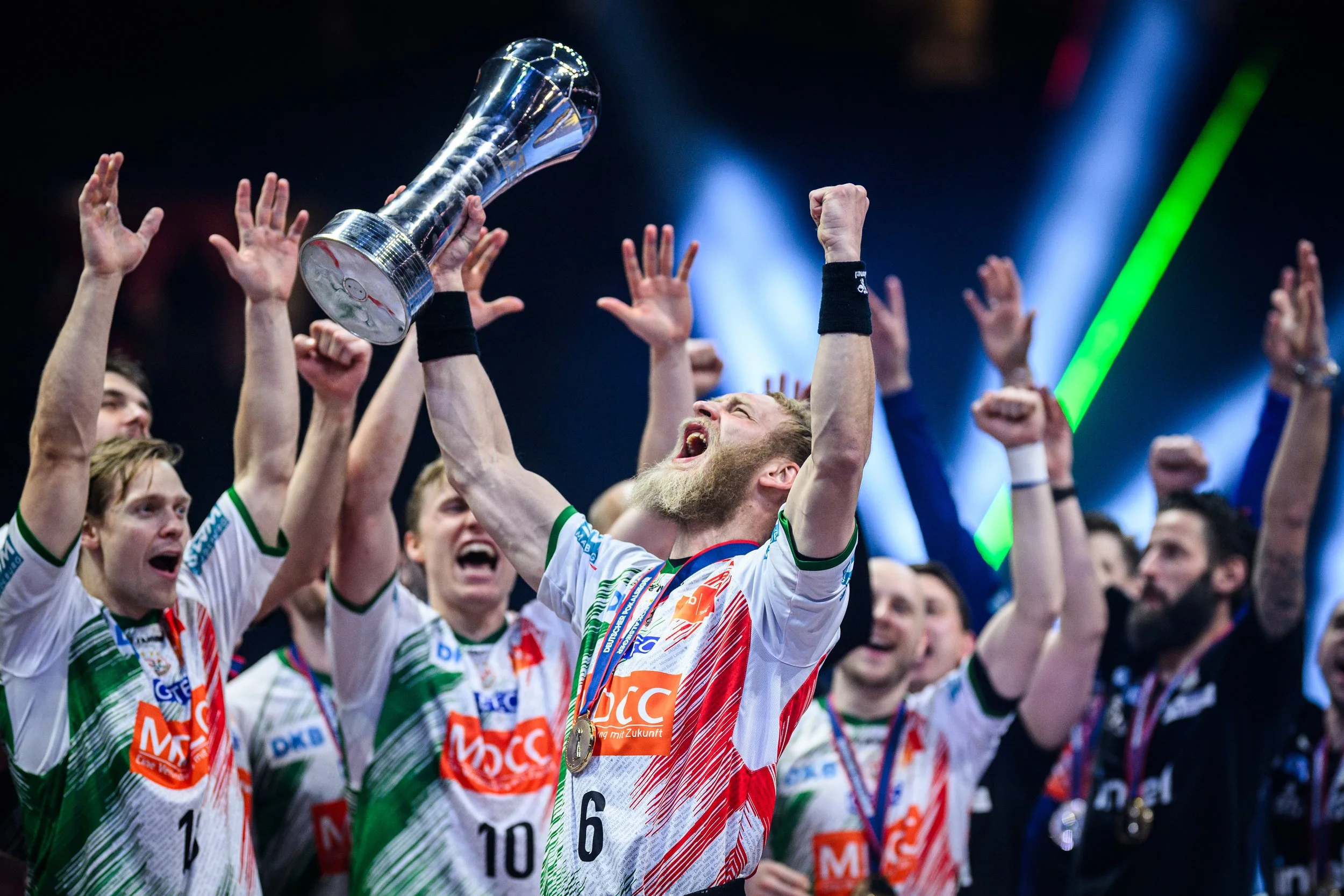 Sportfotograf beim REWE Final4 in Köln