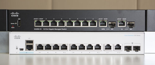 Cisco SG350-10P 10-Port Gigabit Ethernet Switch with PoE