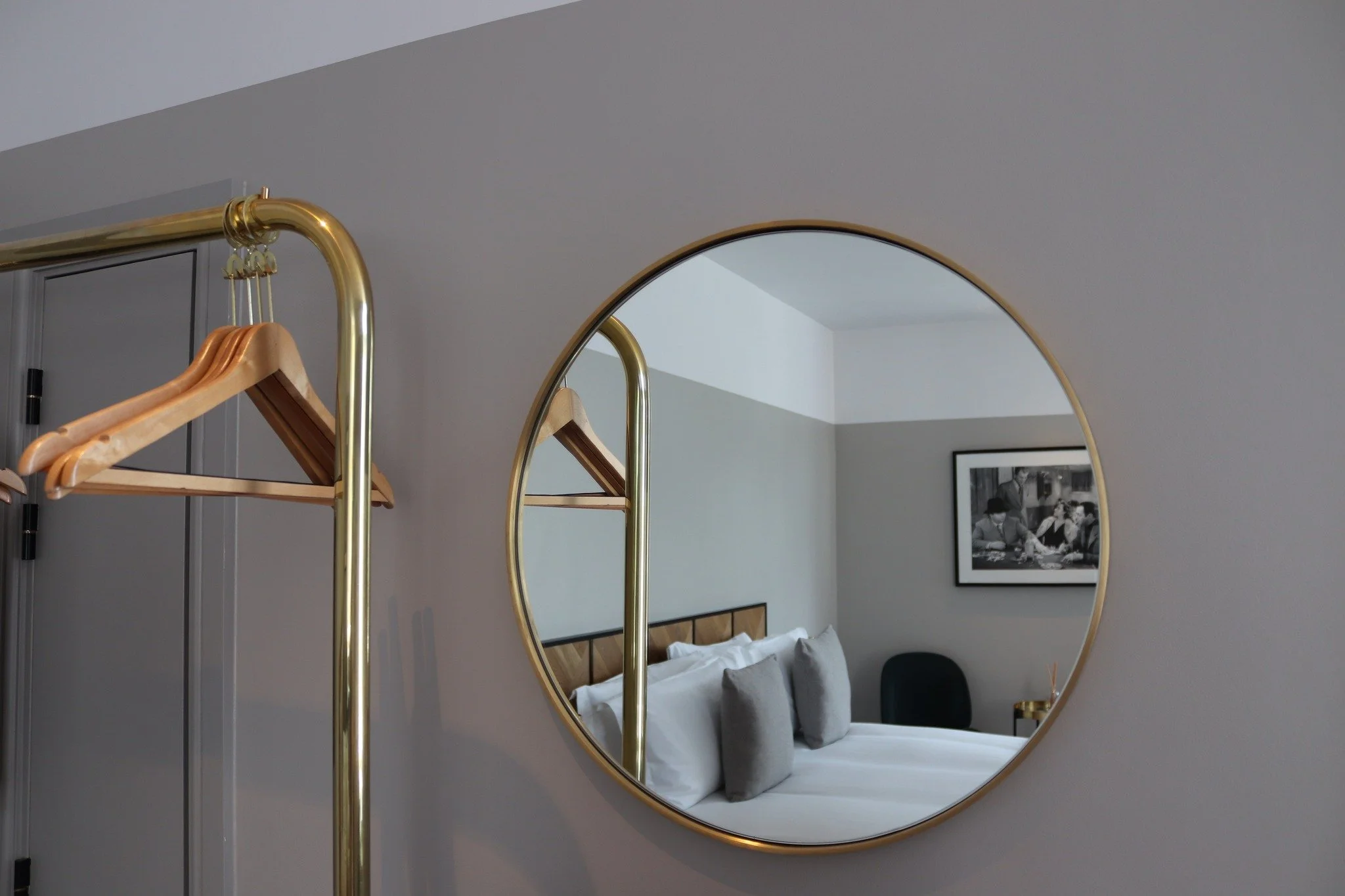 Hang up your coat. Settle in. At Victory House Hotel, even the details make you feel at home. #visitlondon #victoryhouse #leicestersquare #boutiquehotel