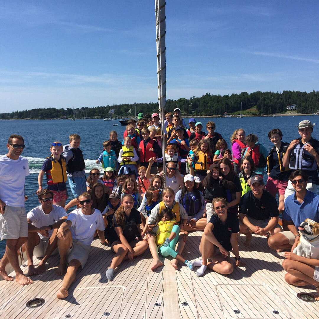 A wonderful day on the Rebecca on Monday was quite the adventure. Join us in the afternoons for more adventures including tubing in the sound and sailing to the Cranberry&rsquo;s.