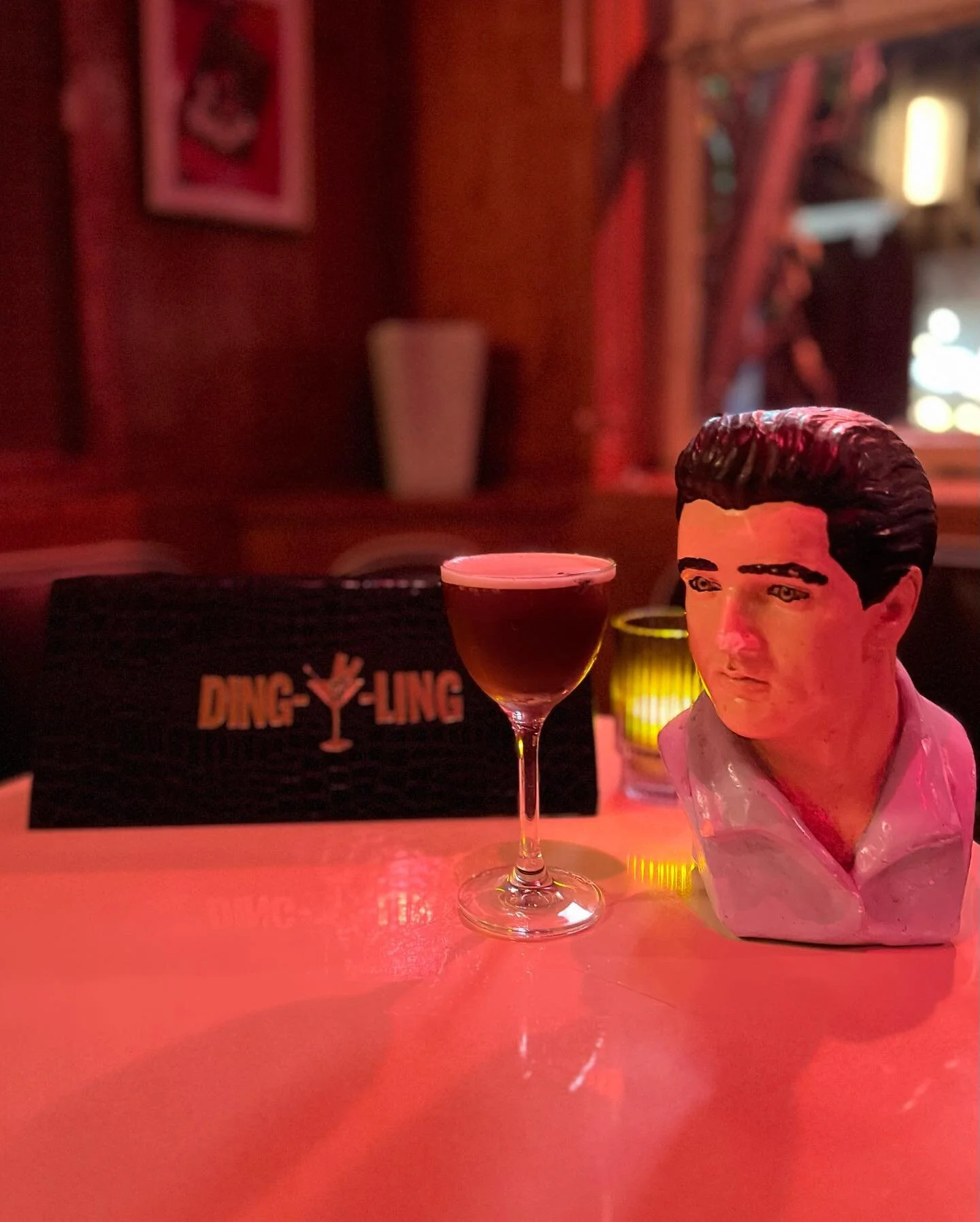 Attention folks 
&ldquo;This is not a martini&rdquo; is now a menu class. 
We got your ubiquitous Espresso, your so-called French and a forgotten classic of slot machine joints and outer city nightclubs alike: the delicious Passionfruit n&rsquo; Pros