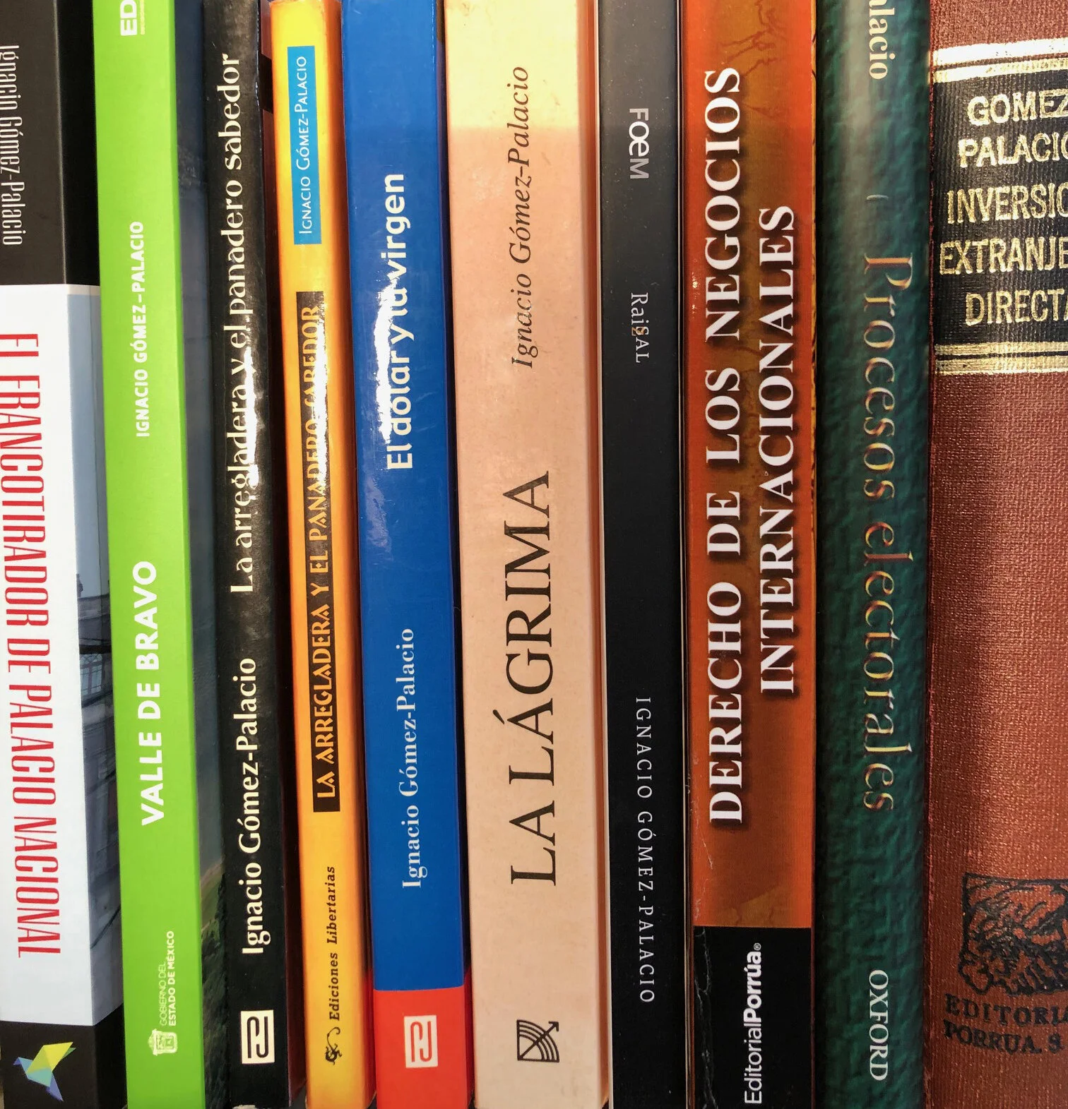 OBRAS PUBLICADAS Y AGENTE LITERARIO