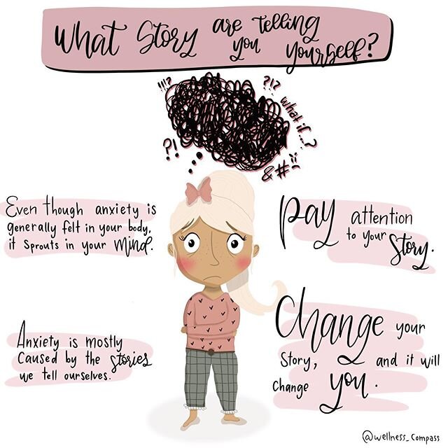 💡Anxiety is a very &ldquo;creative&rdquo; part of ourselves! Anxiety creates interesting stories in our minds, but often these stories, are not &ldquo;happy stories&rdquo;. &bull;
How to change and challenge your thoughts, the stories anxiety has cr