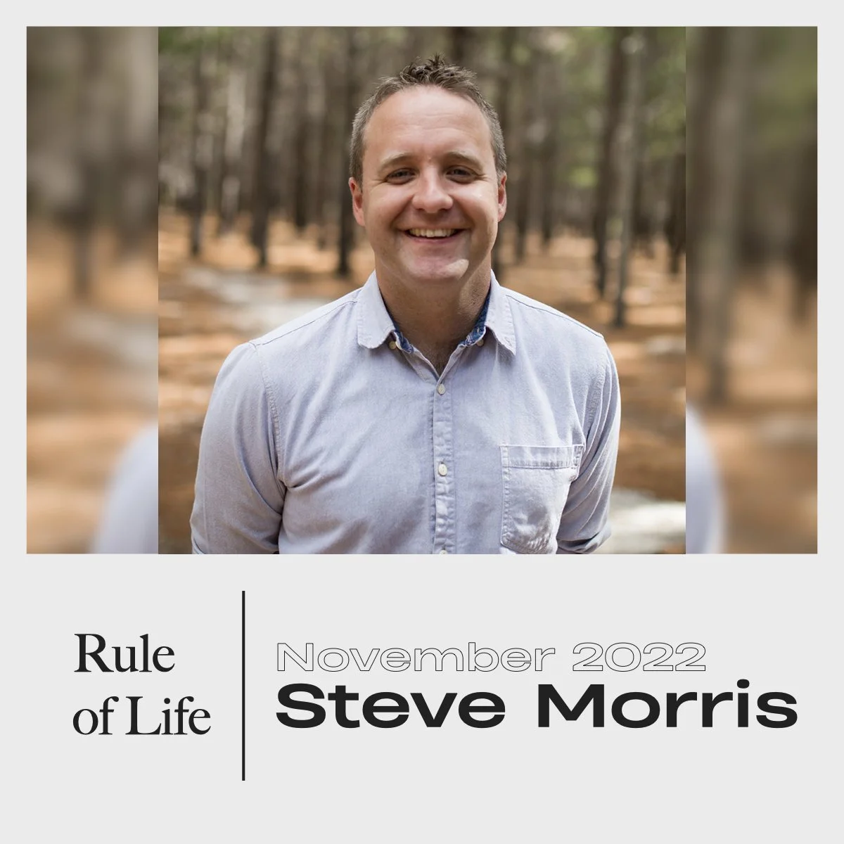 Rule of Life: Learning - Steve Morris