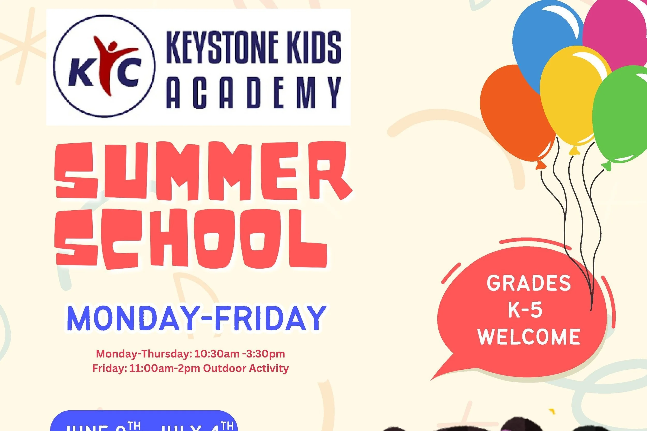 Join Us for 2025 Keystone Kids Academy Summer Camp!