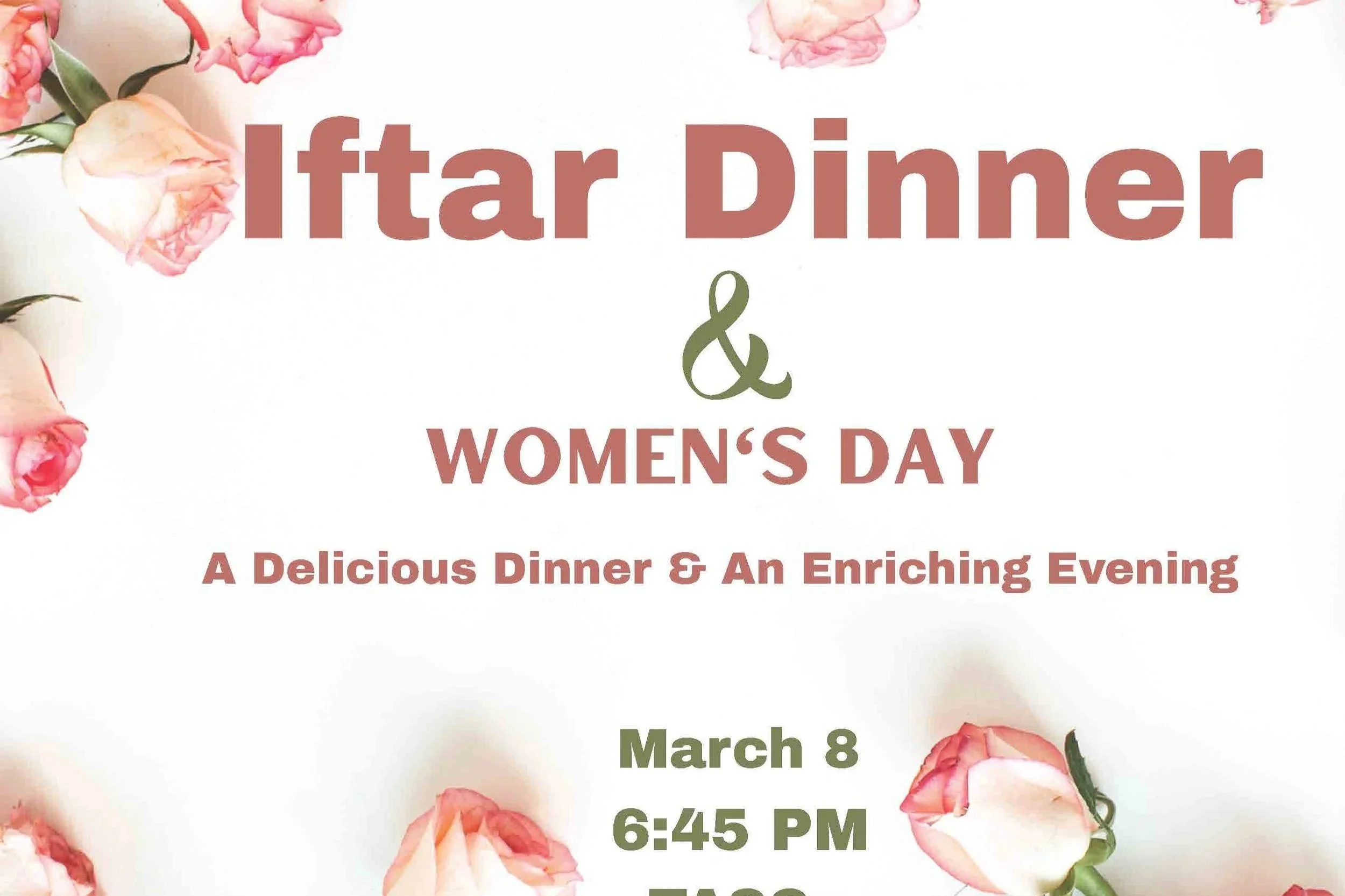 2026 WOMEN DAY IFTAR DINNER