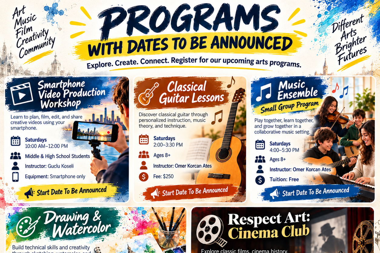 Programs With Dates To Be Announced