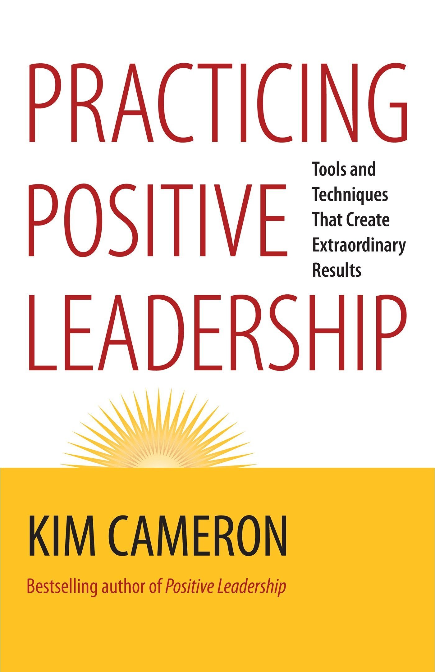 Practicing Positive Leadership: Tools and Techniques That Create Extraordinary Results - Kim Cameron