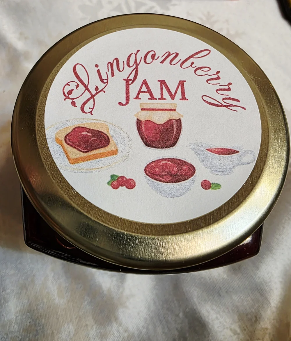 Lingonberry Jam — Owl Creek Organics