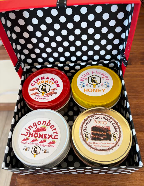 Honey Gift Box Set-4 oz size