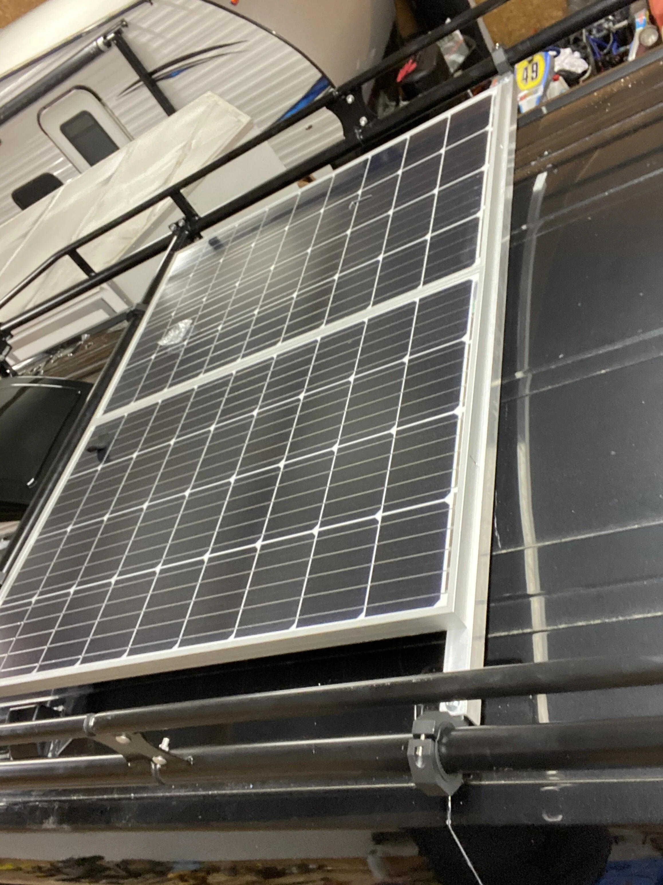 First two panels installed 1/5/20